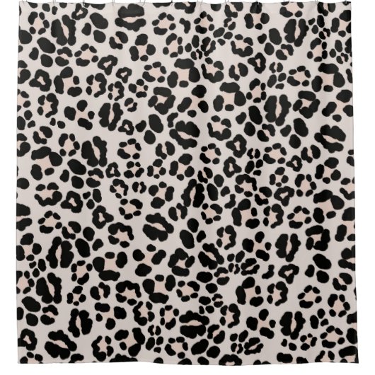 Leopard Print Glam #1 - landschap #patroon #decor Douchegordijn (Voorkant)