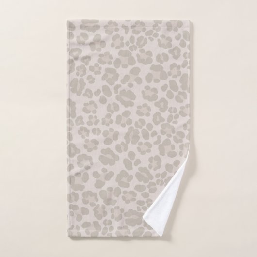 Leopard Print Glam 2 #patroon #ontwerp Bad Handdoek (Handdoek)