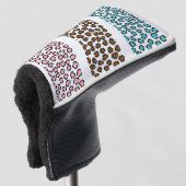 Leopard Print Golfheadcover (3/4 voorkant)