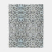 Leopard Print Graphic Art Fleece Blanket Deken (Voorkant)