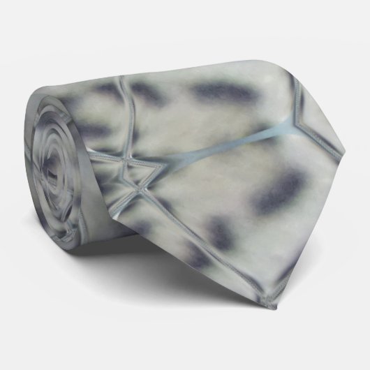 Leopard Print Graphic Art Stropdas (Opgerold)