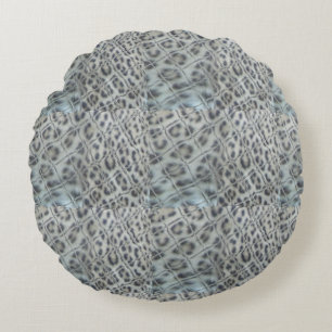 Leopard Print Graphic Round Pillow Rond Kussen