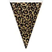 Leopard Print Happy Birthday Vlaggetjes (Eerste vlag)