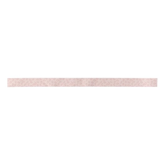 Leopard Print in roze Lint (Voorkant)