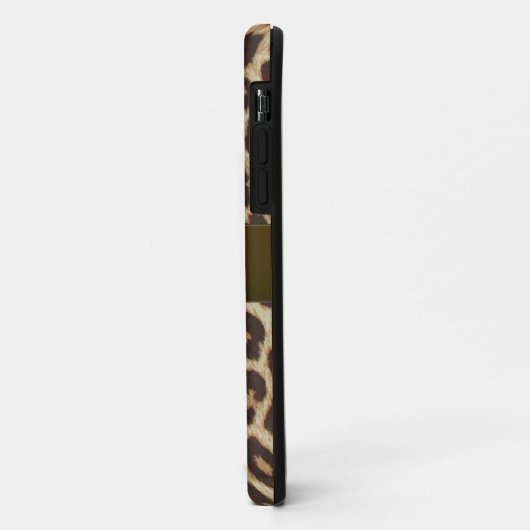 Leopard Print iPhone 5 Hoesje (Achterkant/links)
