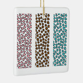 Leopard Print Keramisch Ornament (Rechts)