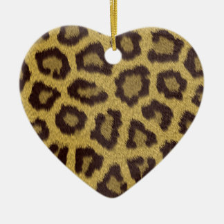 Leopard Print Keramisch Ornament