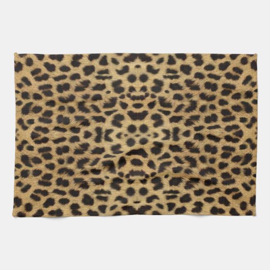 Leopard Print Kitchen Towel Theedoek (Horizontaal)