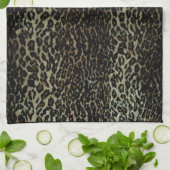 Leopard Print Kitchen Towel Theedoek (Gevouwen)