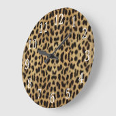 Leopard print klok (Hoek)