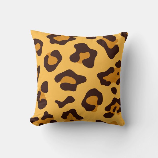 Leopard Print Kussen (Voorkant)