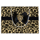 Leopard Print Large Cadeauzakje (Voorkant)