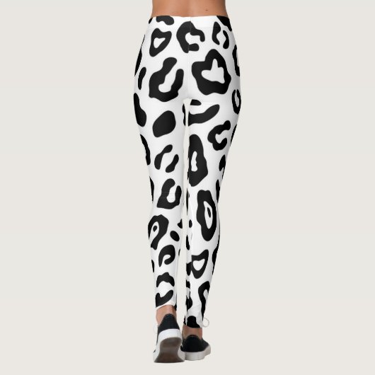 Leopard Print Leggings (Achterkant)