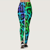 Leopard Print Leggings (Achterkant)