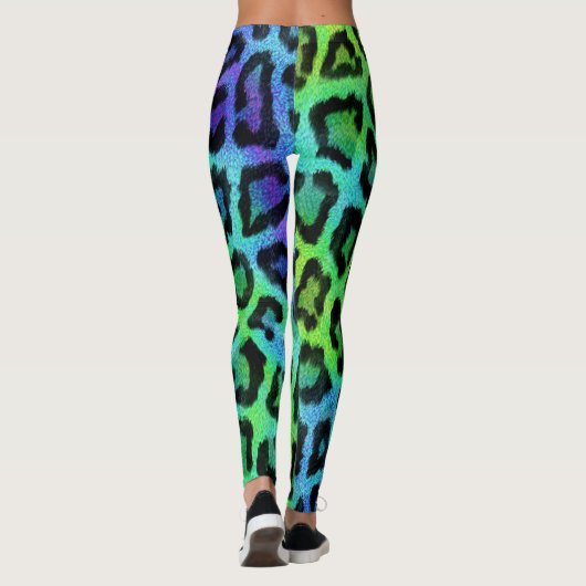 Leopard Print Leggings (Achterkant)