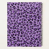 Leopard Print, Léopard Spots, Purple Leopard (Dos)