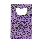 Leopard Print, Léopard Spots, Purple Leopard (Devant)