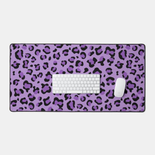 Leopard Print, Léopard Spots, Purple Leopard (Clavier et souris)