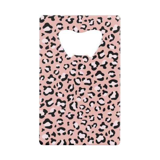 Léopard Print, Léopard Spots, Rose Léopard (Devant)