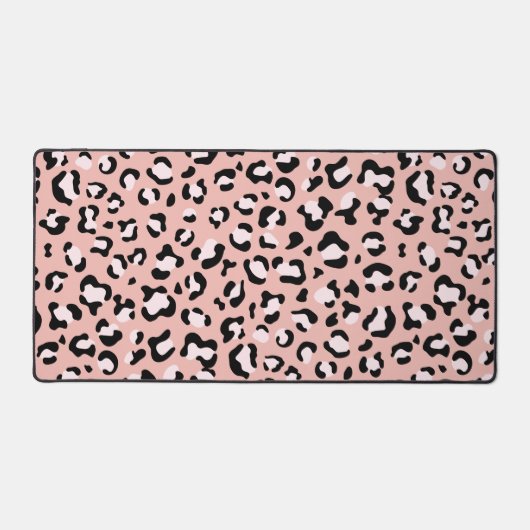 Léopard Print, Léopard Spots, Rose Léopard (Recto)