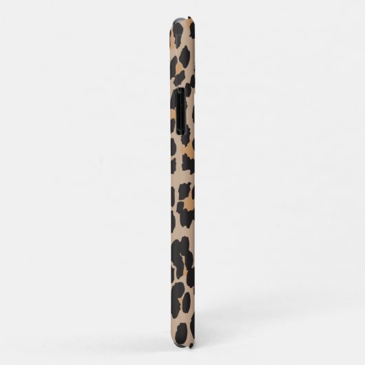 Leopard Print, luipspuiten, bruine luipaard Case-Mate iPhone Case (Achterkant/rechts)