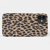 Leopard Print, luipspuiten, bruine luipaard Case-Mate iPhone Case (Achterkant (horizontaal))