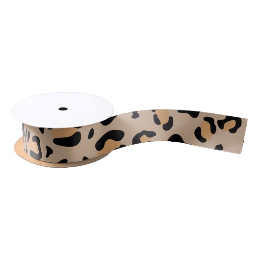 Leopard Print, luipspuiten, bruine luipaard Lint (Spoel)