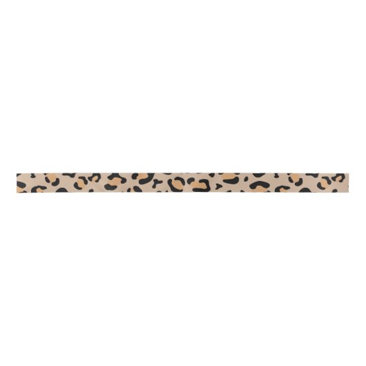 Leopard Print, luipspuiten, bruine luipaard Lint (Voorkant)