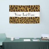 Leopard Print, luipspuiten, bruine luipaard Spandoek (Beurs)