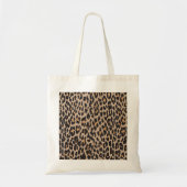 Leopard Print, luipspuiten, bruine luipaard Tote Bag (Voorkant)