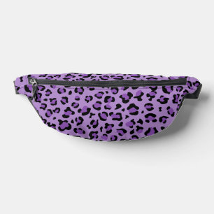 Leopard Print, luipspuiten, Paarse luipaard Heuptasje
