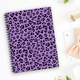 Leopard Print, luipspuiten, Paarse luipaard Planner