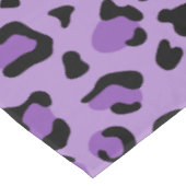 Leopard Print, luipspuiten, Paarse luipaard Tafelkleed (Gekanteld)