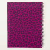 Leopard Print-Magenta Planner (Achterkant)