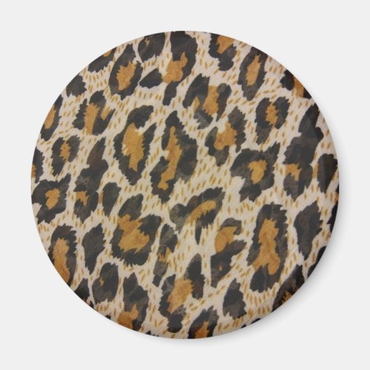 Leopard Print Magneet (Voorkant)