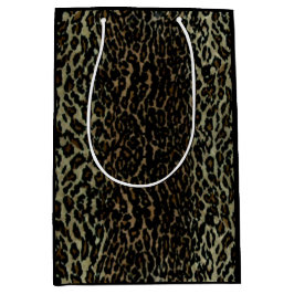 Leopard Print Medium Gift Bag Medium Cadeauzakje