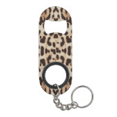 Leopard Print Mini Flessenopener (Achterkant)