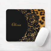 Leopard Print Mousepad Muismat (Met muis)