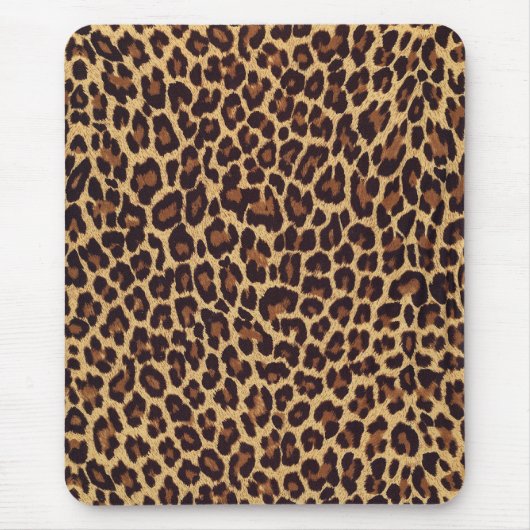 Leopard Print Muismat (Voorkant)