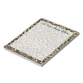 Leopard Print Notitieblok (Gedraaid)