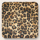 Leopard Print Onderzetter Set (Voorkant)