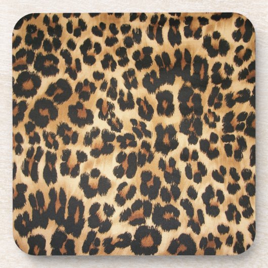 Leopard Print Onderzetter Set (Voorkant)