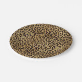 Leopard Print Papieren Bordje (Gekanteld)