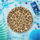 Leopard Print Papieren Bordje (Feest)