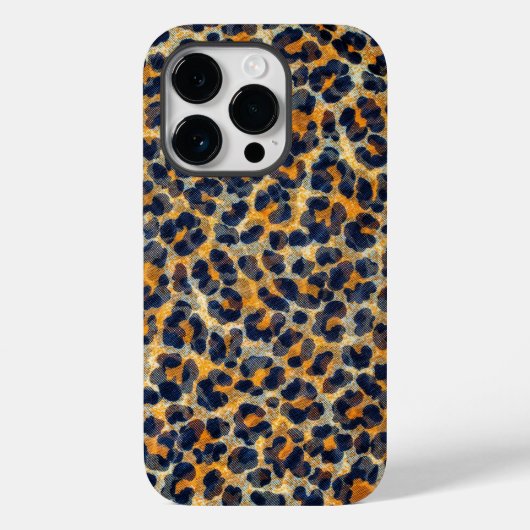 Leopard Print Patroon Case-Mate iPhone Case (Achterkant)
