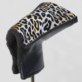 Leopard Print Patroon Golfheadcover (3/4 voorkant)