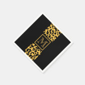 Leopard Print Patroon Servet (Hoek)