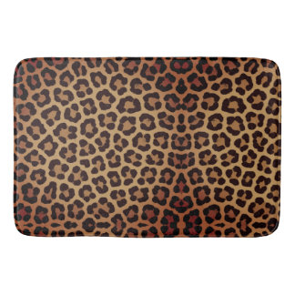 Leopard Print Pattern Badmat