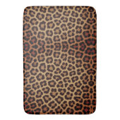 Leopard Print Pattern Badmat (Voorkant Verticaal)
