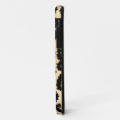 Leopard Print Pattern, Bruin en Zwart. Case-Mate iPhone Case (Achterkant/links)